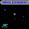 2MASS J23265637+2249122