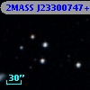 2MASS J23300747+2250229