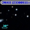 2MASS J23300811+2249500