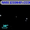 NVSS J233847+222622