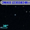 2MASS J23550248+2246256
