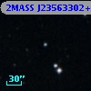 2MASS J23563302+2247303