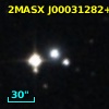2MASX J00031282+2510333