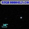 87GB 000043.7+244305