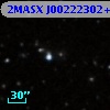 2MASX J00222302+2317302
