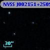 NVSS J002151+250903