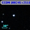 CCDM J00245+2511B