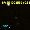NVSS J002551+231307