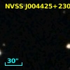 NVSS J004425+230958
