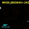 NVSS J003645+242233