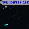 NVSS J005638+233346