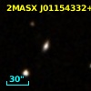 2MASX J01154332+2303191