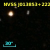 NVSS J013853+222640