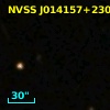 NVSS J014157+230318