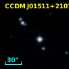 CCDM J01511+2107C