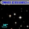 2MASS J21511652+2214044