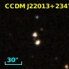 CCDM J22013+2347B