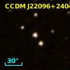 CCDM J22096+2404A