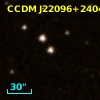 CCDM J22096+2404B