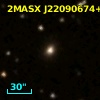 2MASX J22090674+2317307