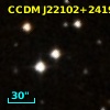 CCDM J22102+2419B
