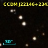 CCDM J22146+2342A