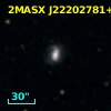 2MASX J22202781+2338229