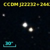 CCDM J22232+2442A