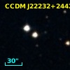 CCDM J22232+2442B