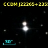CCDM J22265+2355B