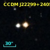 CCDM J22299+2405A