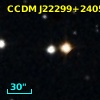 CCDM J22299+2405B