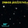 2MASS J03225745+4820387