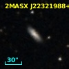 2MASX J22321988+2351483