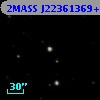 2MASS J22361369+2358077