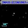 2MASS J22365987+2352125