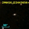 2MASX J22443656+2641031