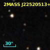 2MASS J22520513+2551186