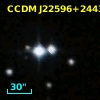 CCDM J22596+2443B