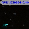 NVSS J230004+244447