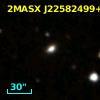 2MASX J22582499+2610119