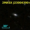 2MASX J23004390+2518333
