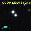 CCDM J23046+2449B