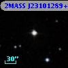 2MASS J23101289+2623174