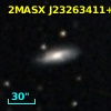 2MASX J23263411+2538313