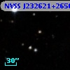 NVSS J232621+265023