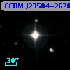 CCDM J23504+2620B
