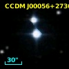 CCDM J00056+2736B