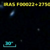 IRAS F00022+2750