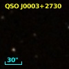 QSO J0003+2730